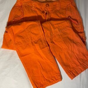 Vintage Orange Combat Army Pants